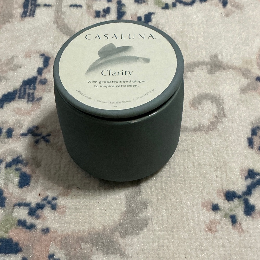 Casaluna Clarity Candle in Gray